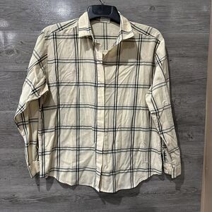 Levi’s Sportswear Plaid Long Sleeve Button Up Shirt Men’s Sz Medium Casual